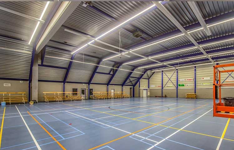 BST-LLC01  for indoor sports facilities linear light project in the Netherlands
